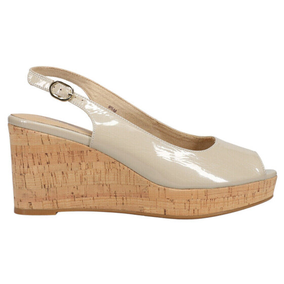 VANELi Gardy Wedge Womens Beige Casual Sandals 308705