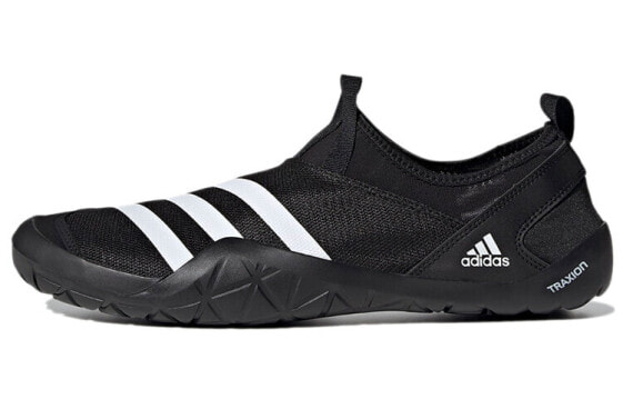 Треккинговые кроссовки Adidas Terrex Trail Cross Jawpaw Slip-on Heat.Rdy для бега, черные