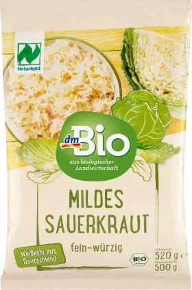 Mildes Sauerkraut, 520 g