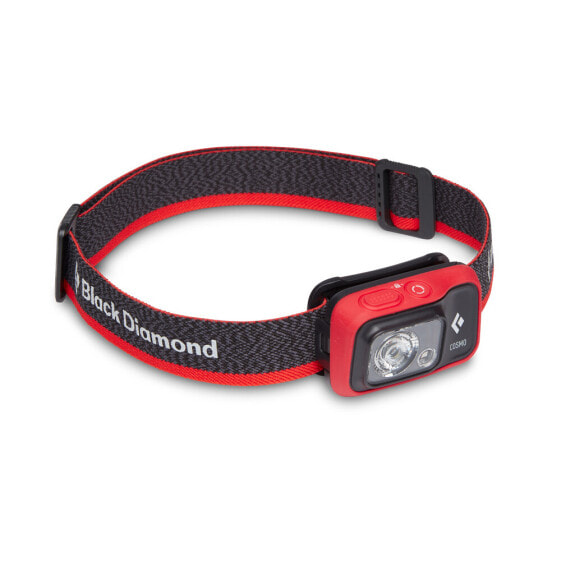 Black Diamond Cosmo 350 - Headband flashlight - Black - Red - Buttons - 1.1 m - IPX8 - LED