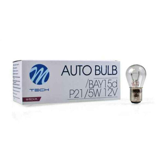 Автомобильная лампа MTECZ15 M-Tech Z15 P21/5W 5 W BAY15D 12 V (10 штук) (10 pcs)