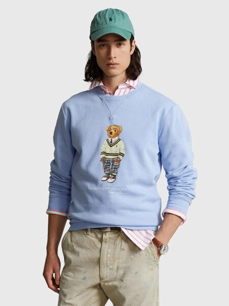 Polo Ralph Lauren Bear Men's Sweatshirt Blue size XS 303972