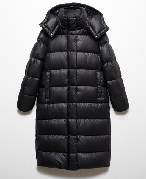 Women's Quilted Long Coat