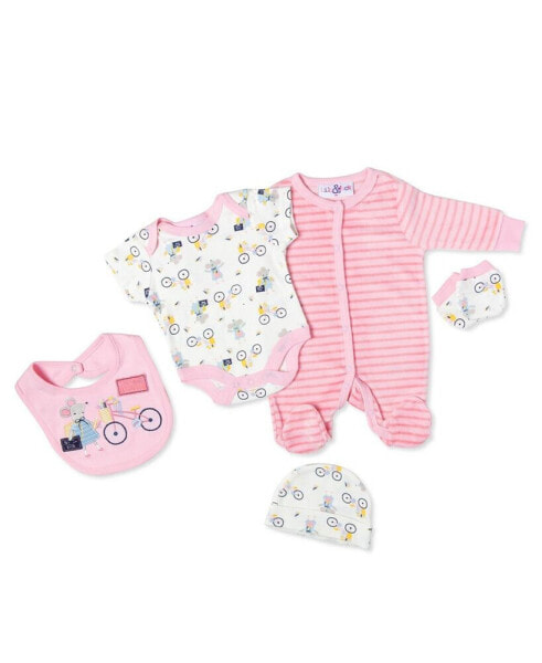 Костюм Lily & Jack Baby Girls Mouse Velour Babygift