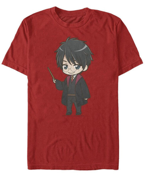 Men's Anime Harry Short Sleeve Crew T-shirt