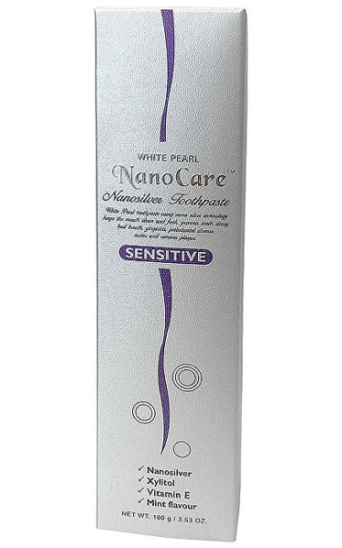 ( White Pearl Nano Care Silver Sensitiv e Toothpaste) 100 g