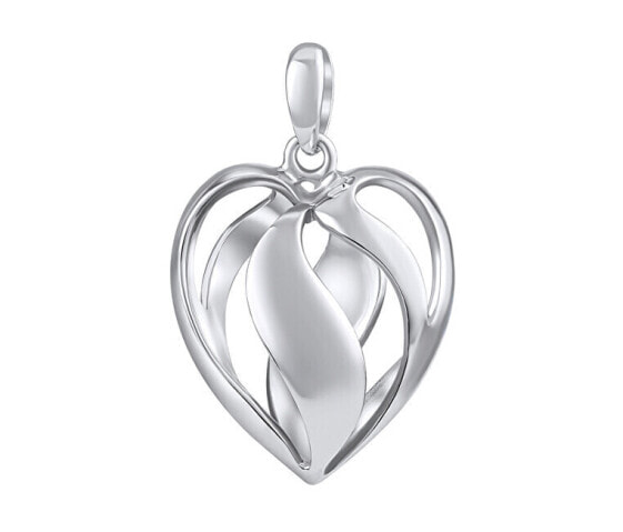 Layla silver heart pendant FW15131PW