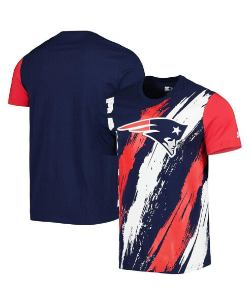 Men's Navy New England Patriots Extreme Defender T-shirt