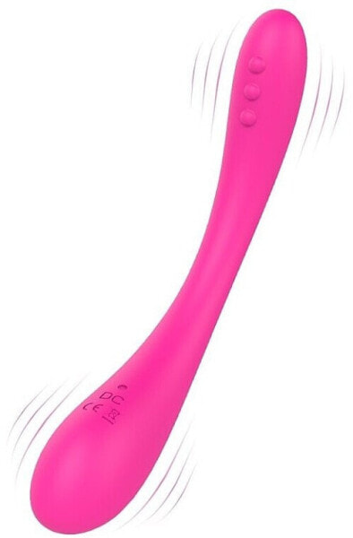 Flexibler Vibrator für Paare mit 9 Vibrationsmodi rosa