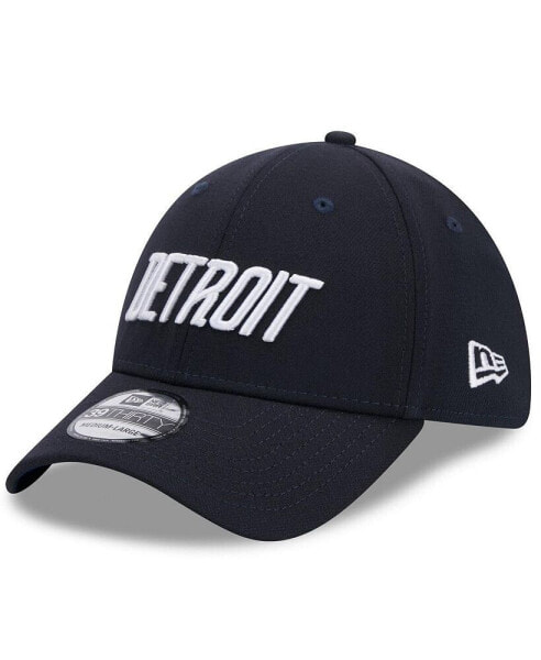 Men's Navy Detroit Tigers 2024 City Connect 39THIRTY Flex Hat