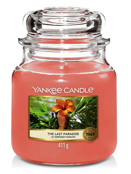 Yankee Candle Aromatic Candle Last Paradise Ароматическая свеча с ароматом редких экзотических фруктов и цветов 411 г