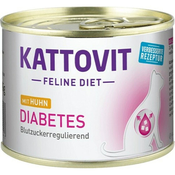 Корм для котов Kattovit Feline Diet Diabetes Курица 185 g