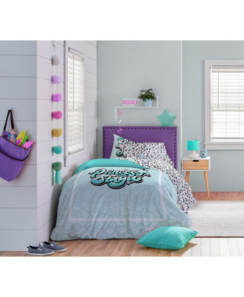 Nickelodeon Princess Lay Lay 100% Organic Cotton Queen Bed Set