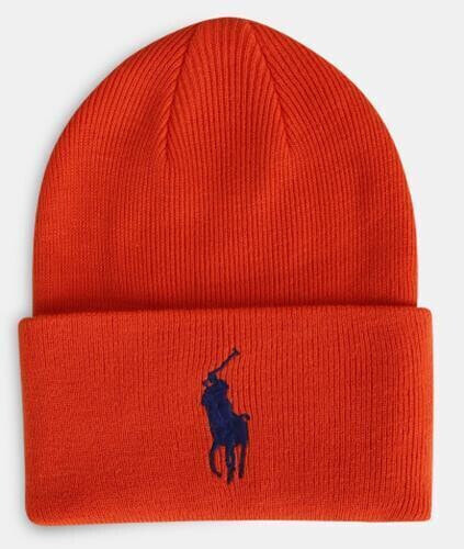 [PC0436-820] Mens Polo Ralph Lauren BIG PONY CUFF HAT