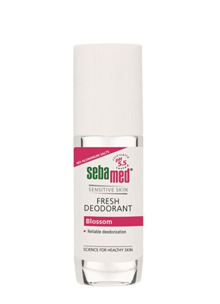 Sebamed Roll-On Deodorant Blossom Шариковый дезодорант с цветочным ароматом, без солей алюминия