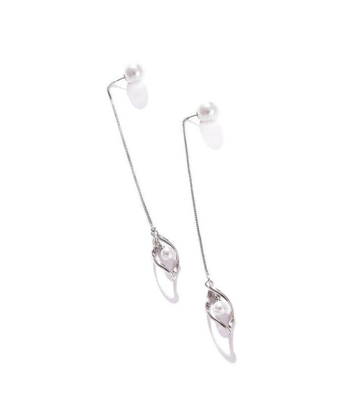 Women's Sleek Drop Earrings