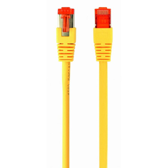 Жесткий сетевой кабель FTP кат. 6 GEMBIRD PP6A-LSZHCU-Y-3M 3 m Жёлтый Разноцветный