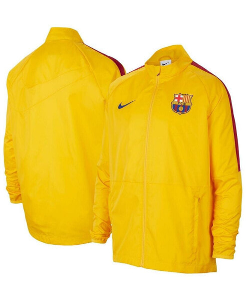 Толстовка Nike Barcelona Academy AWF Yellow