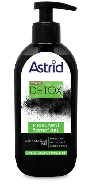 Гель очищающий мицеллярный Astrid Detox 200 мл