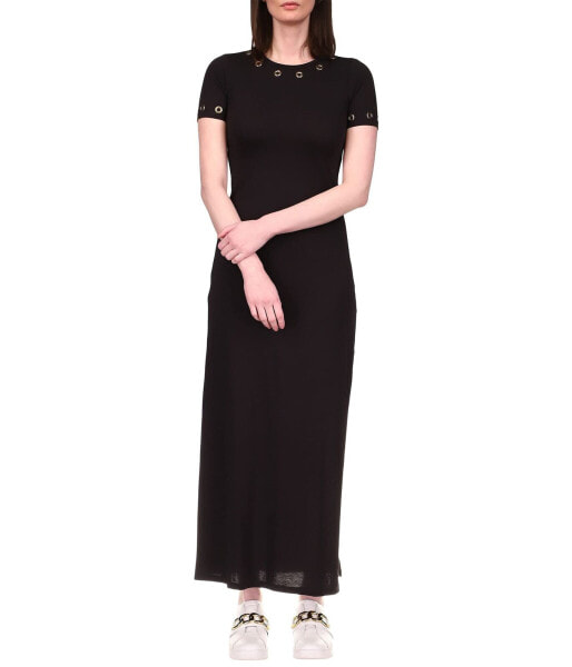 Платье женское Michael Kors 290392 Grommet черное р.M