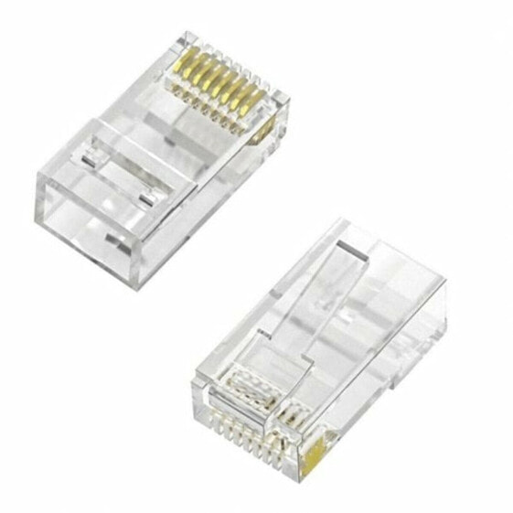 Коннектор RJ45 кат. 6 UTP Aisens A139-0657 Прозрачный