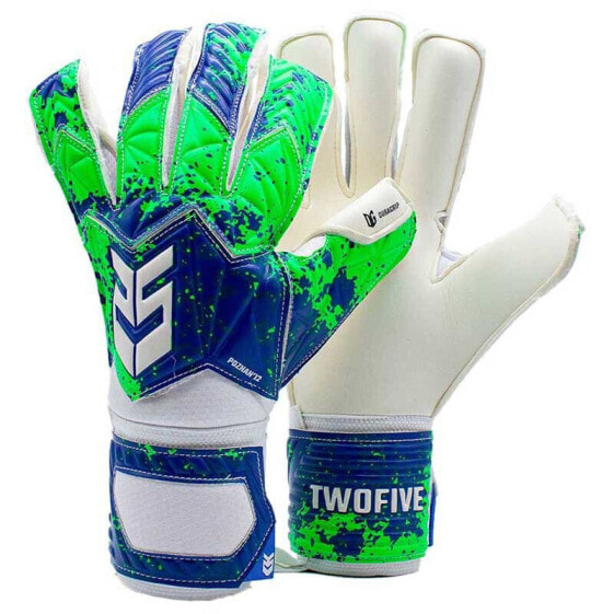 Вратарские перчатки TWOFIVE Poznan´12 Basic в зеленом цвете