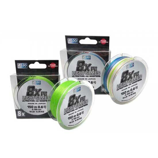 ASSO 8X Light Games 300 m Braided Line