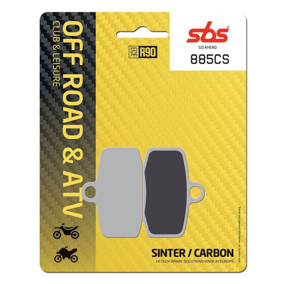 SBS Hi-Tech 885CS Carbon Ceramic Brake Pads