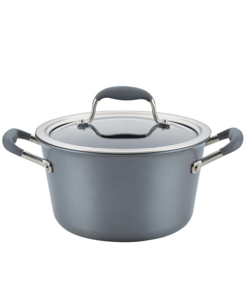 Сотейник Anolon Advanced Home Hard-Anodized Nonstick 4.5-Qt. Tapered