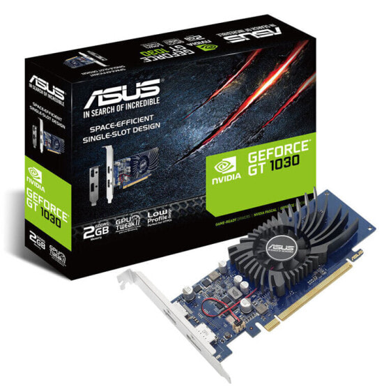 ASUS GeForce GT 1030 2G, 2048 MB GDDR5 - Single Slot, Low Profile