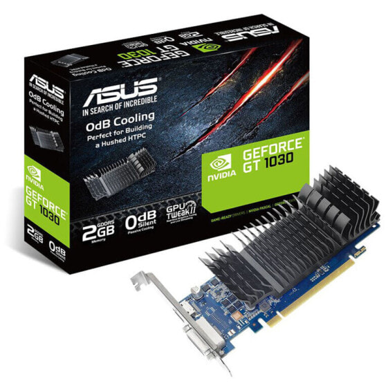 ASUS GeForce GT 1030, 2048 MB GDDR5, Low Profile - passiv