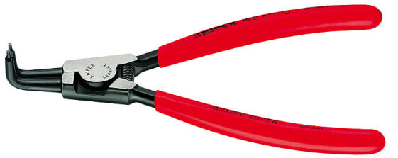 Щипцы для стопорных колец Knipex 46 21 A31 - Хром-ванадиевая сталь - Пластик - Красный - 20 см - 219 г.