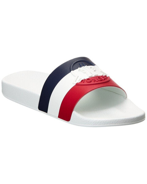 Сандалии мужские Moncler Basile Slide Белый 39