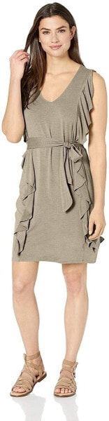 CARVE Women's 248271 Olive Stripe Bella Dress Size XL