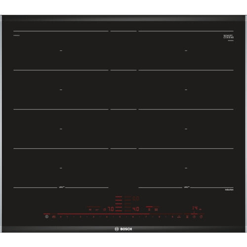 Bosch Serie 8 PXY675DC1E - Black - Built-in - Zone induction hob - Ceramic - 4 zone(s) - 4 zone(s)