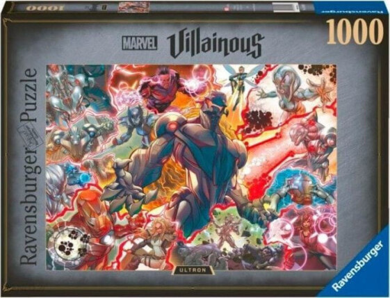 Ravensburger Puzzle 2D 1000 elementów Villainous. Ultron