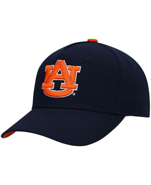 Бейсболка с напряженной вышивкой OuterStuff Auburn Tigers Navy Boys Snapback