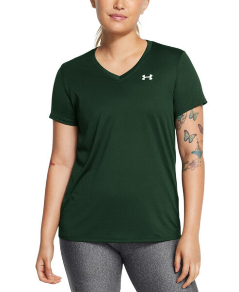 Women's Tech V-Neck Short-Sleeve Top