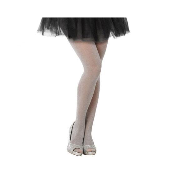 Costume Stockings Silver