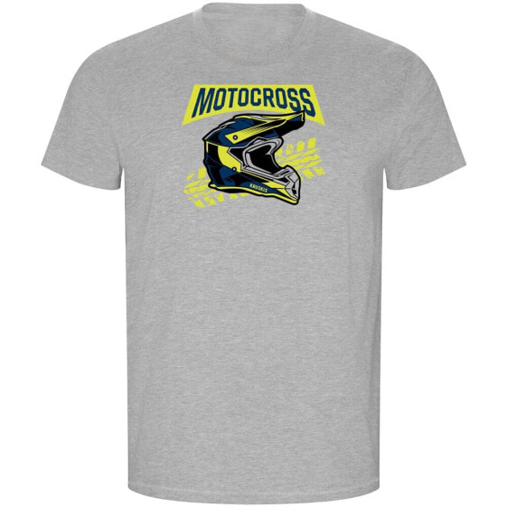 KRUSKIS Motocross Helmet ECO short sleeve T-shirt