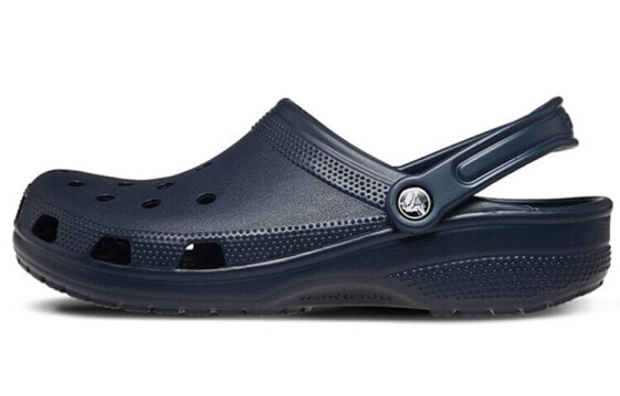 Сандалии Crocs Classic Clog 10001-410, мужские, сине-черные
