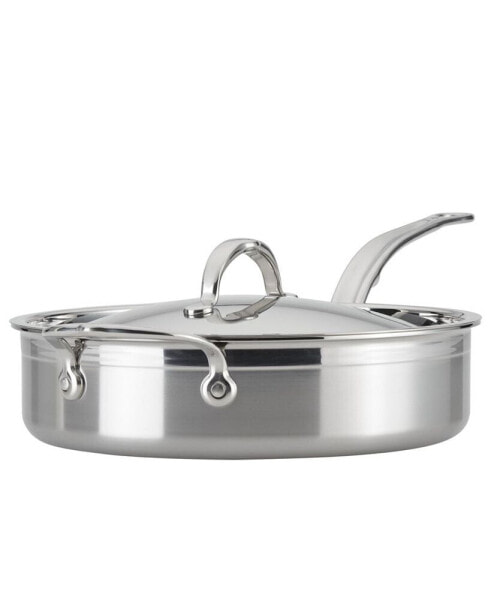 ProBond Clad Stainless Steel 3.5-Quart Covered Saute