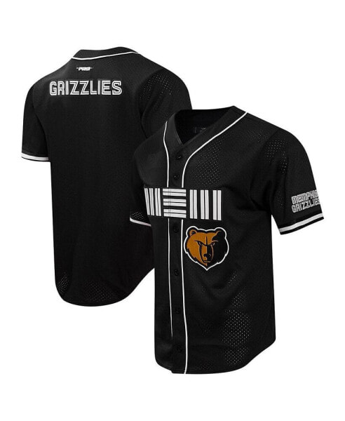 Men's Black Memphis Grizzlies 2023/24 City Edition Mesh Baseball Jersey