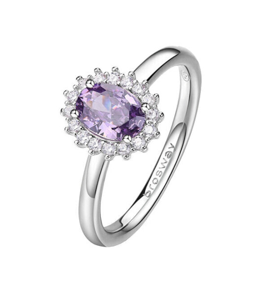 Fancy Magic Purple FMP75 elegant silver ring