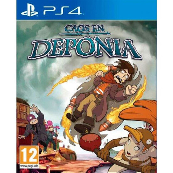 PLAYSTATION GAMES PS4 Caos In Deponia