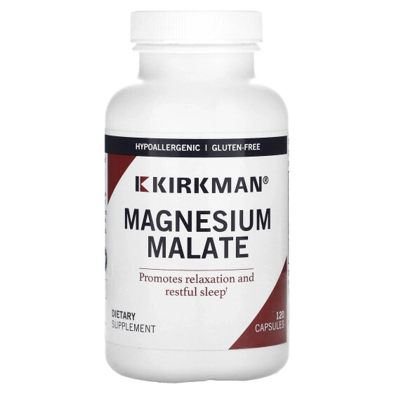 Magnesium Malate, 120 Capsules