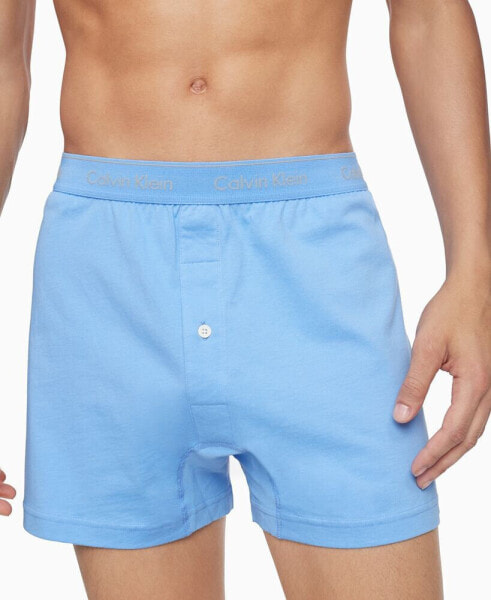 Calvin klein men's cotton classics multipack knit boxers sale