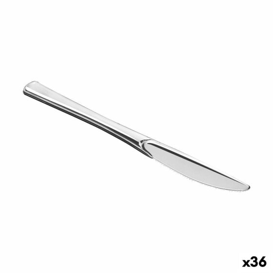 Набор многоразовых ножей Algon Серебристый 10 Предметы 20 cm (36 штук)