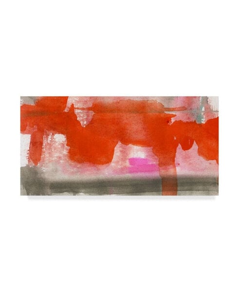 Картина холст "Красный, розовый и серый IV" Trademark Global Jennifer Goldberger - 20" x 25"