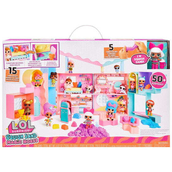 LOL SURPRISE Squish Sand Magic House With Doll